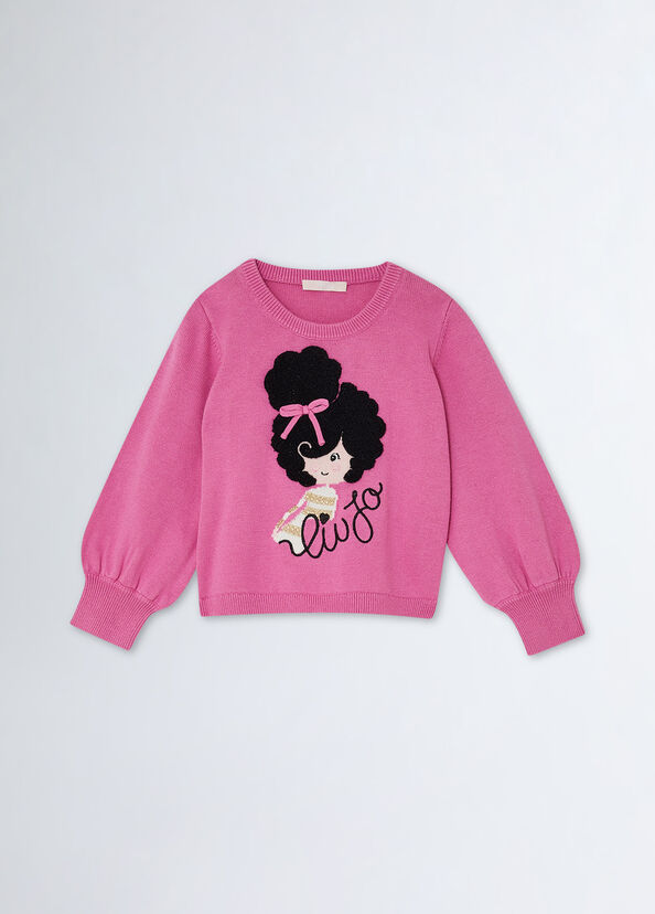 Liu Jo Maglia Con Ricamo Lady