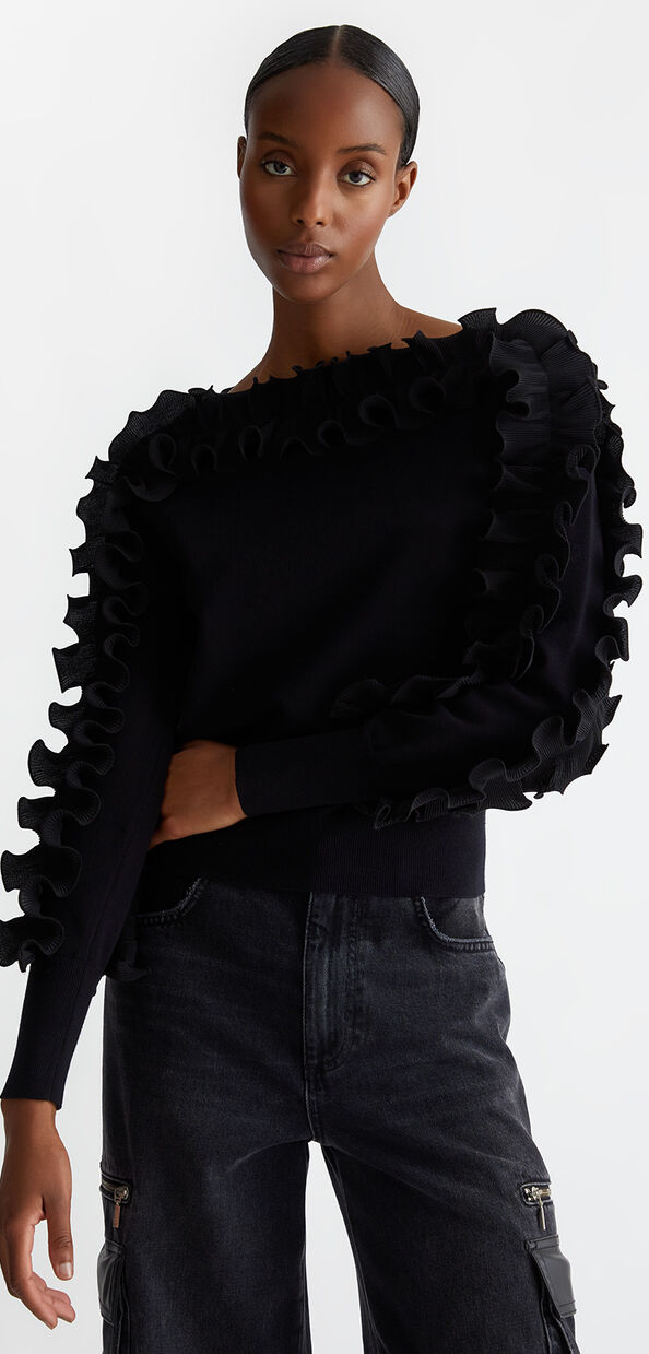 Liu Jo Maglia con rouches