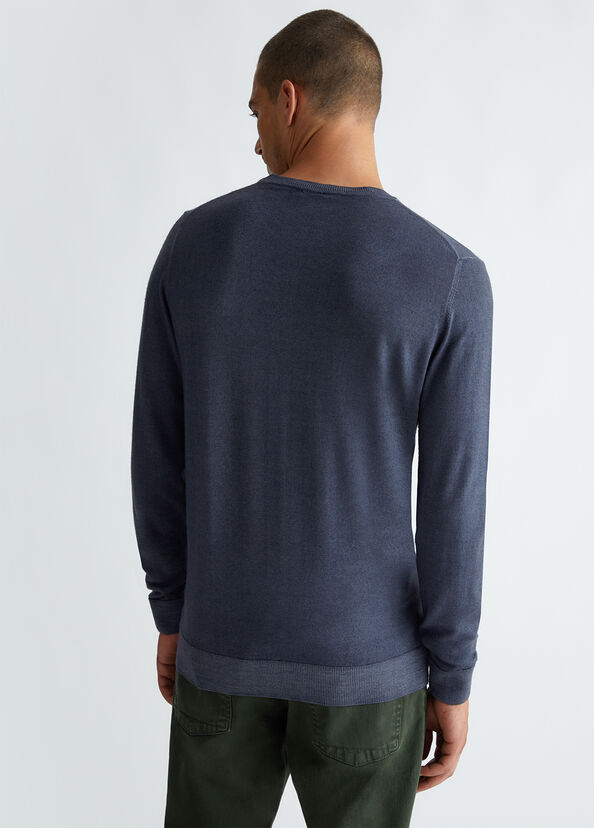 Liu Jo Maglia Grigia In Lana Merino