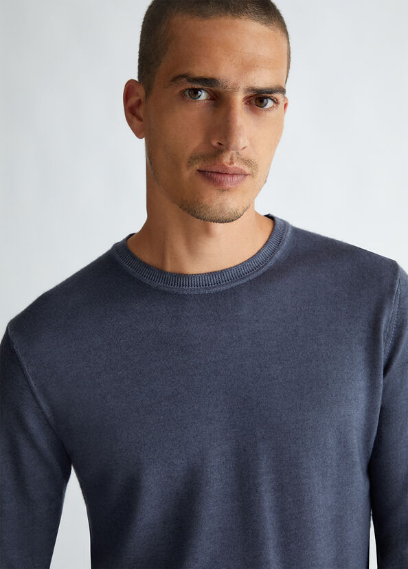 Liu Jo Maglia Grigia In Lana Merino