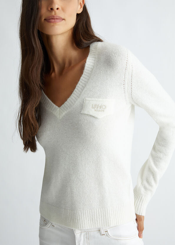 Liu Jo Maglia In Misto Lana E Alpaca