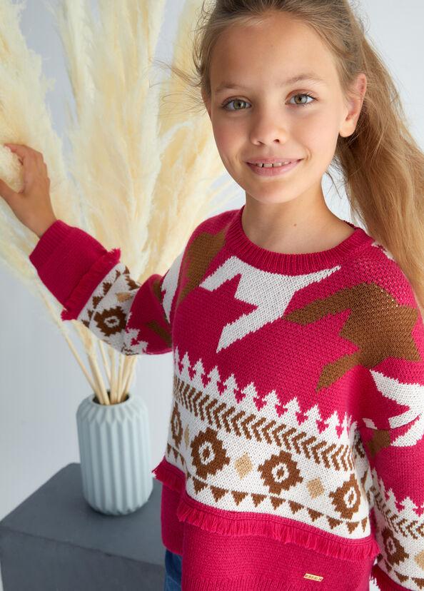 Liu Jo Maglia In Misto Lana Jacquard