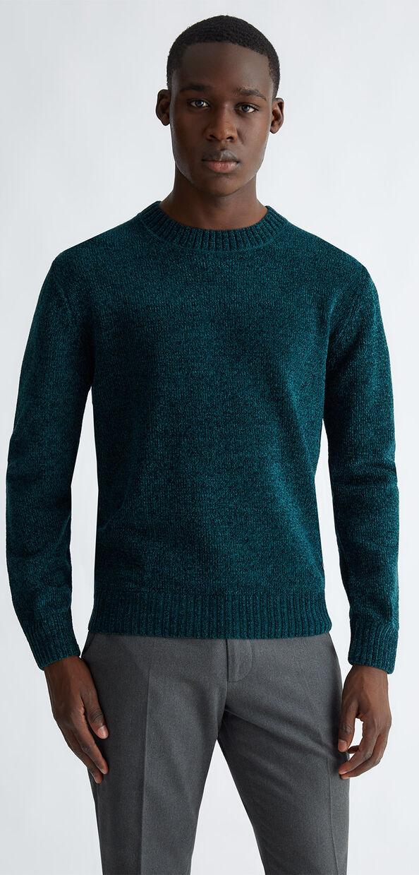 Liu Jo Maglia verde in ciniglia