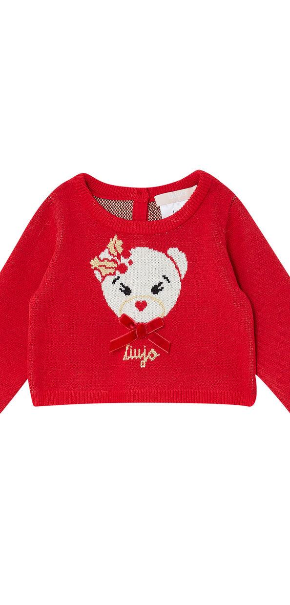 Liu Jo Maglioncino jacquard da neonata