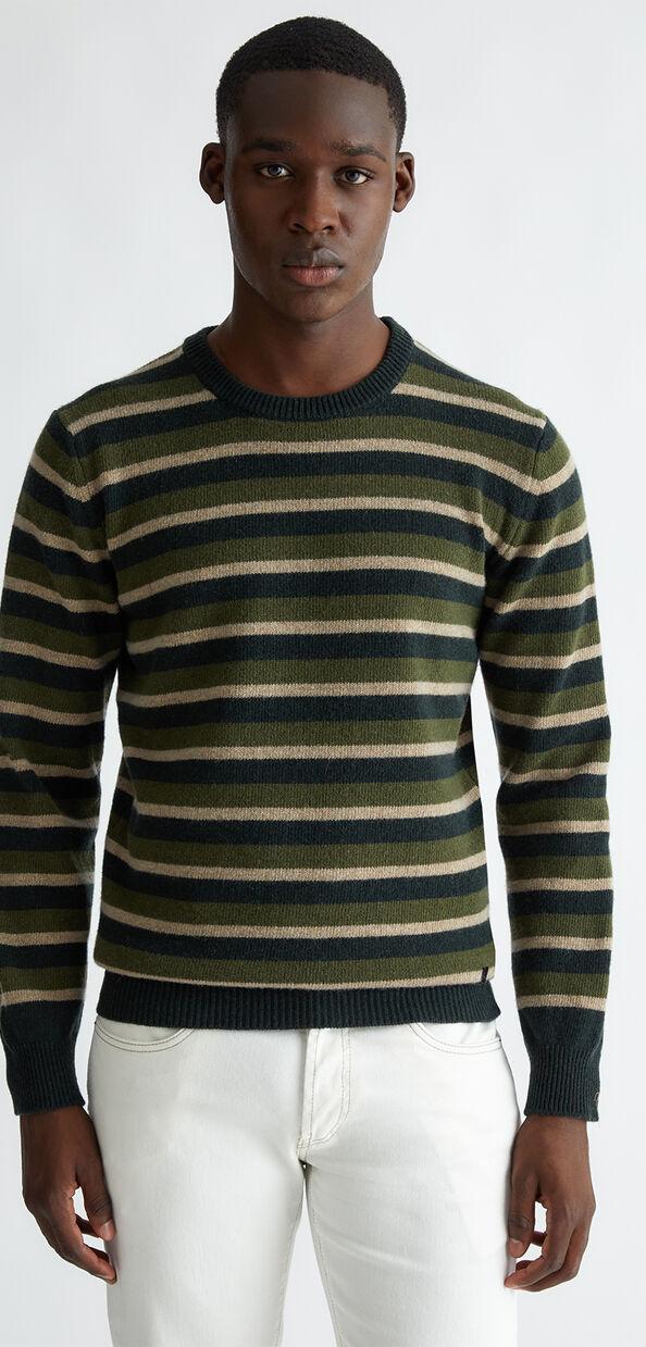 Liu Jo Maglione verde a righe