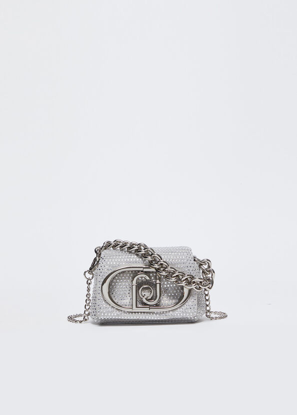 Liu Jo Mini Borsa LaPuffy Con Strass