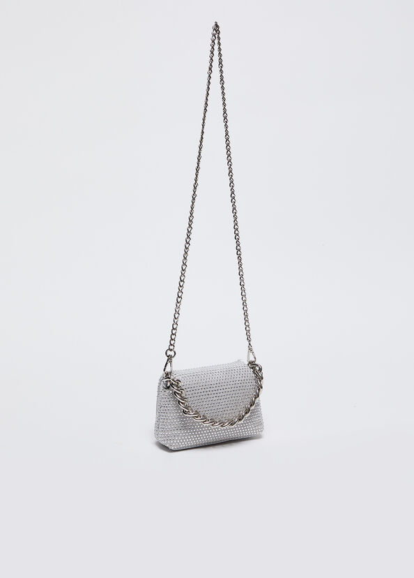 Liu Jo Mini Borsa LaPuffy Con Strass