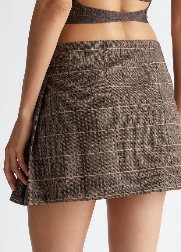 Liu Jo Minigonna Check In Flanella