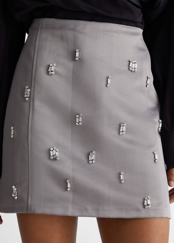 Liu Jo Minigonna Con Strass