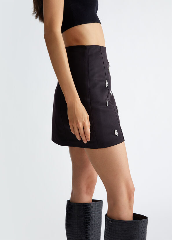 Liu Jo Minigonna Con Strass