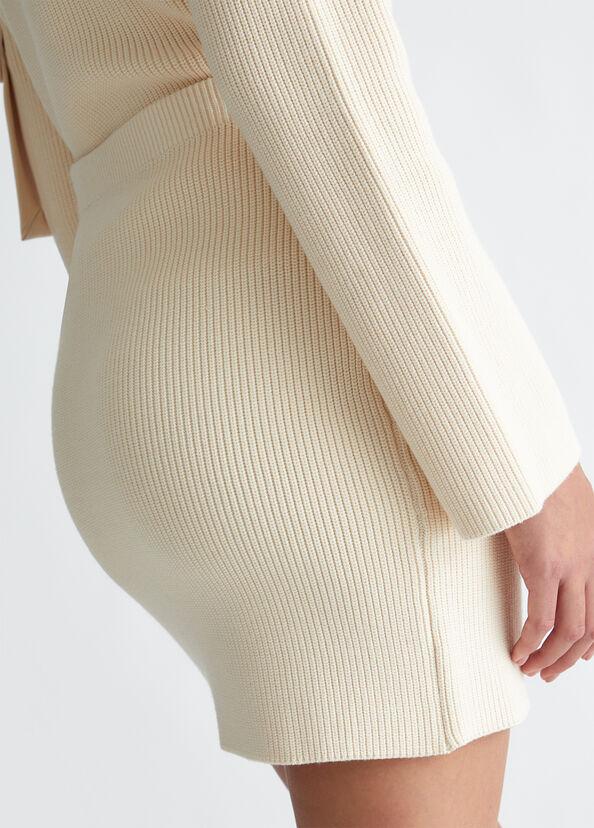 Liu Jo Minigonna In Maglia Con Tasca