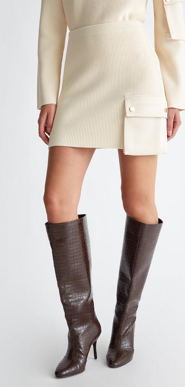 Liu Jo Minigonna in maglia con tasca