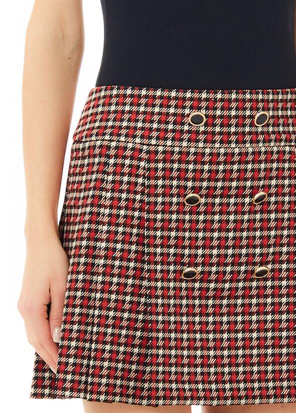 Liu Jo Minigonna Pied De Poule