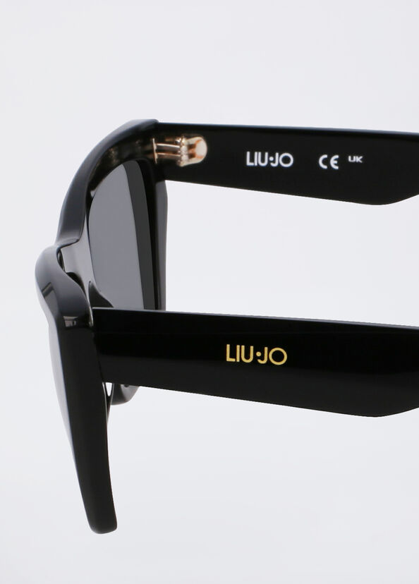 Liu Jo Occhiali Da Sole Neri Cat-eye