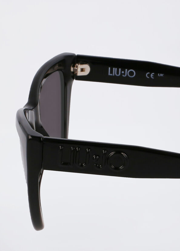 Liu Jo Occhiali Da Sole Neri Cat-eye