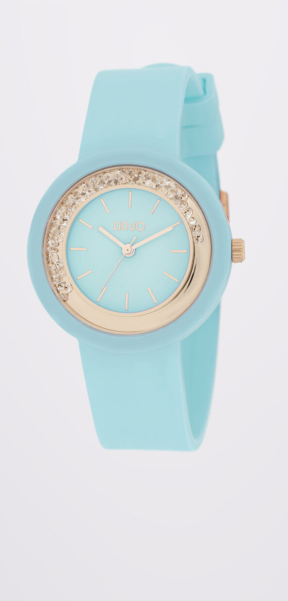 Liu Jo Orologio azzurro in silicone