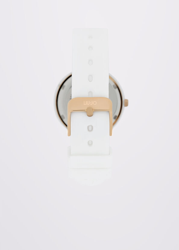 Liu Jo Orologio Bianco In Silicone