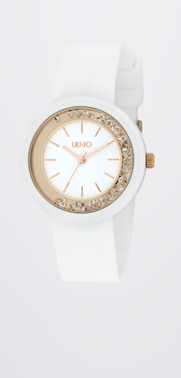 Liu Jo Orologio bianco in silicone