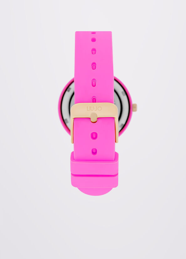 Liu Jo Orologio Fuxia In Silicone