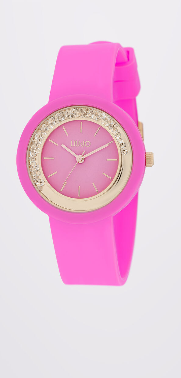 Liu Jo Orologio fuxia in silicone