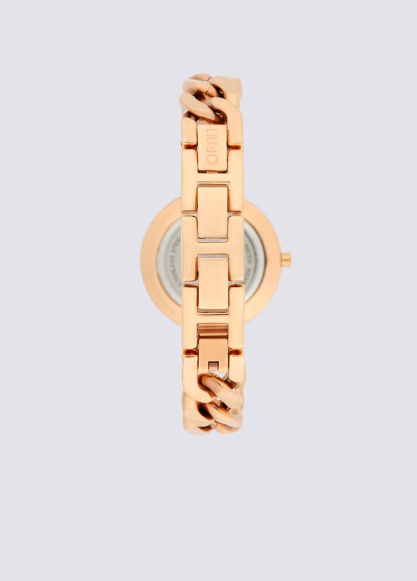 Liu Jo Orologio In Acciaio Con Catena Gioiello