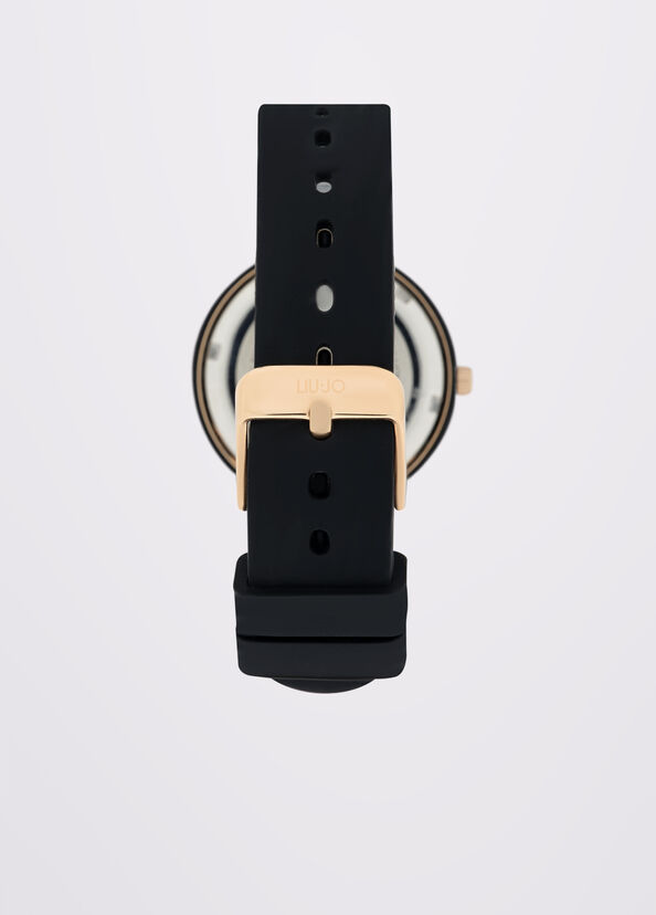 Liu Jo Orologio Nero In Silicone