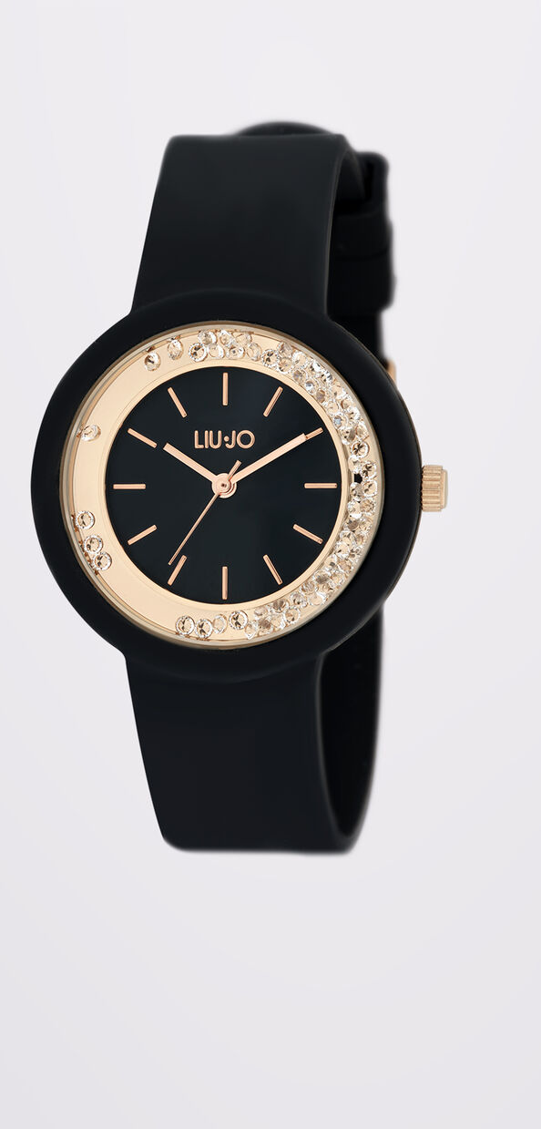 Liu Jo Orologio nero in silicone