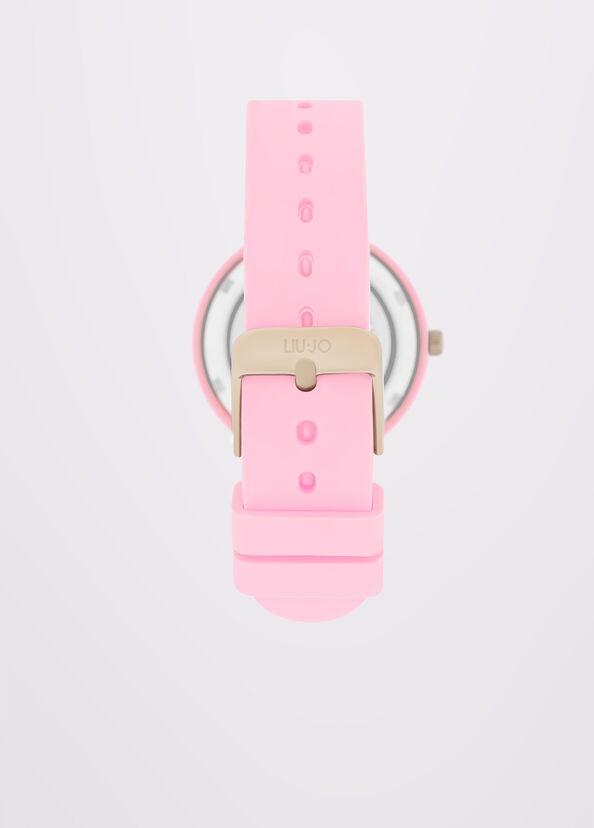 Liu Jo Orologio Rosa In Silicone