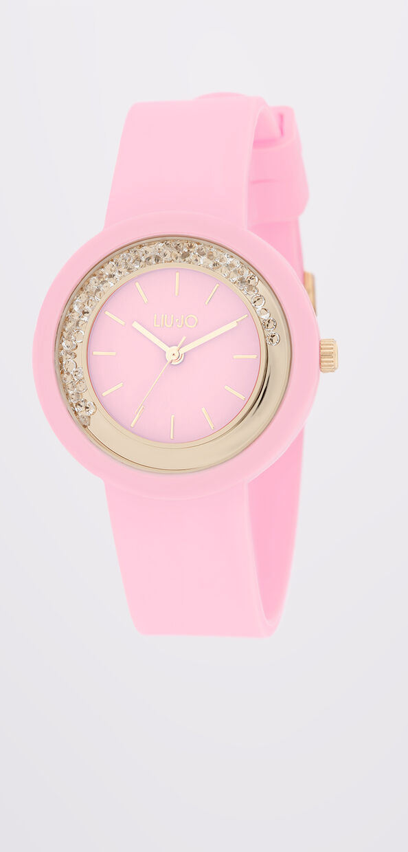 Liu Jo Orologio rosa in silicone