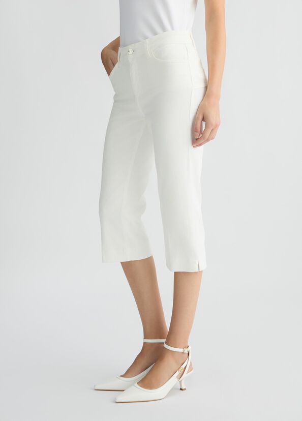 Liu Jo Pantaloni Capri In Denim