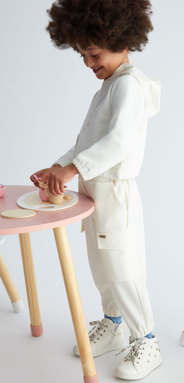 Liu Jo Pantaloni cargo in jersey