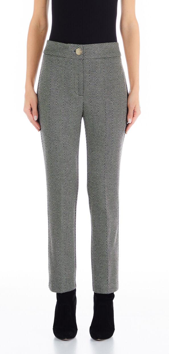 Liu Jo Pantaloni chevron jacquard