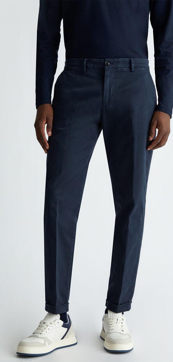 Liu Jo Pantaloni chino blu scuro