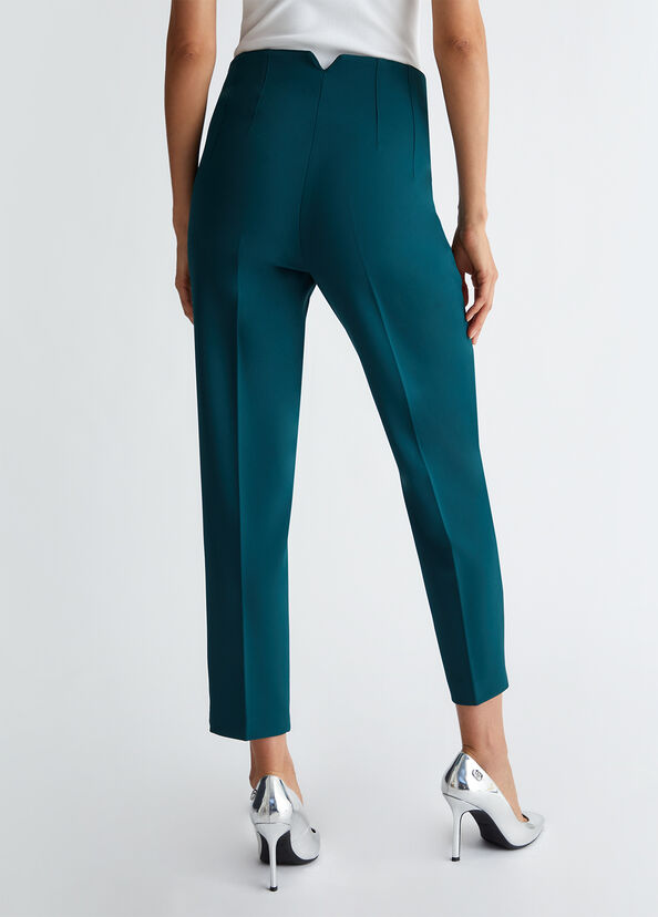 Liu Jo Pantaloni Cropped Stretch