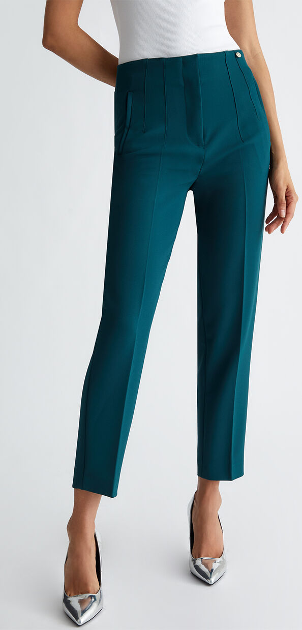 Liu Jo Pantaloni cropped stretch