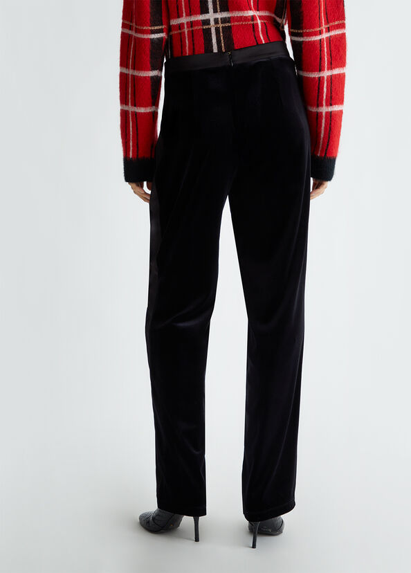 Liu Jo Pantaloni Eleganti In Velluto