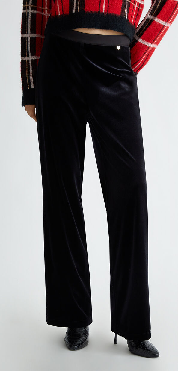 Liu Jo Pantaloni eleganti in velluto