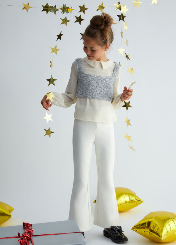 Liu Jo Pantaloni Flare Con Cintura