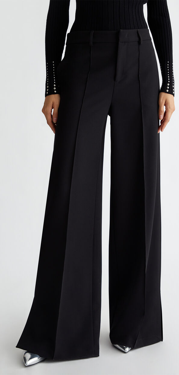 Liu Jo Pantaloni flare con spacchetto
