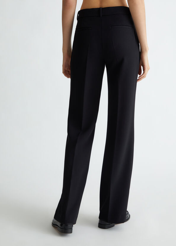 Liu Jo Pantaloni Flare In Crêpe