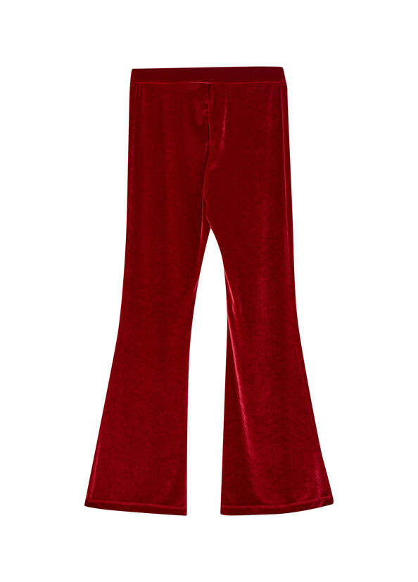 Liu Jo Pantaloni Flare In Velluto