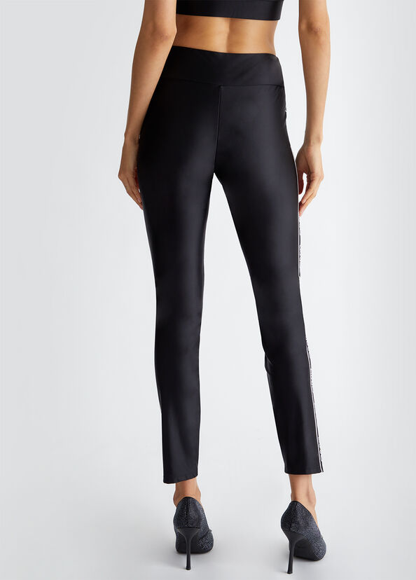 Liu Jo Pantaloni In Jersey Con Logo