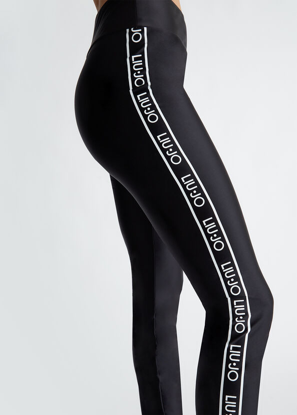 Liu Jo Pantaloni In Jersey Con Logo