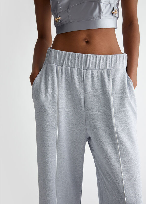 Liu Jo Pantaloni In Jersey Lurex®