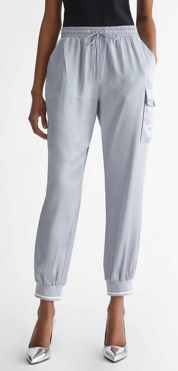 Liu Jo Pantaloni jogging in raso