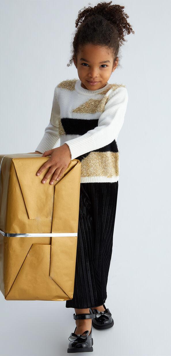 Liu Jo Pantaloni plissé in velluto