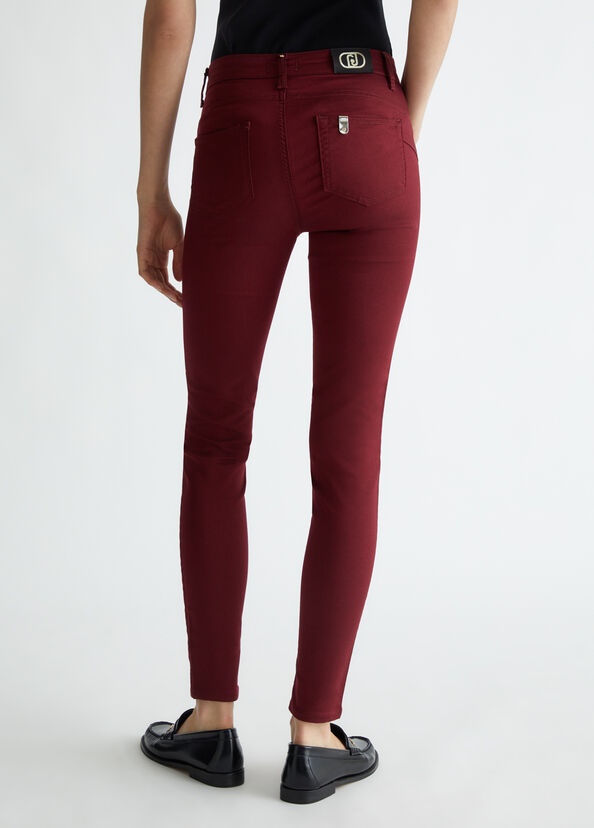 Liu Jo Pantaloni Skinny Bottom Up