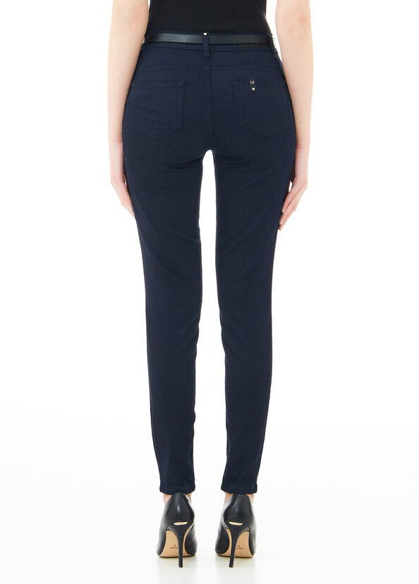 Liu Jo Pantaloni Skinny Bottom Up