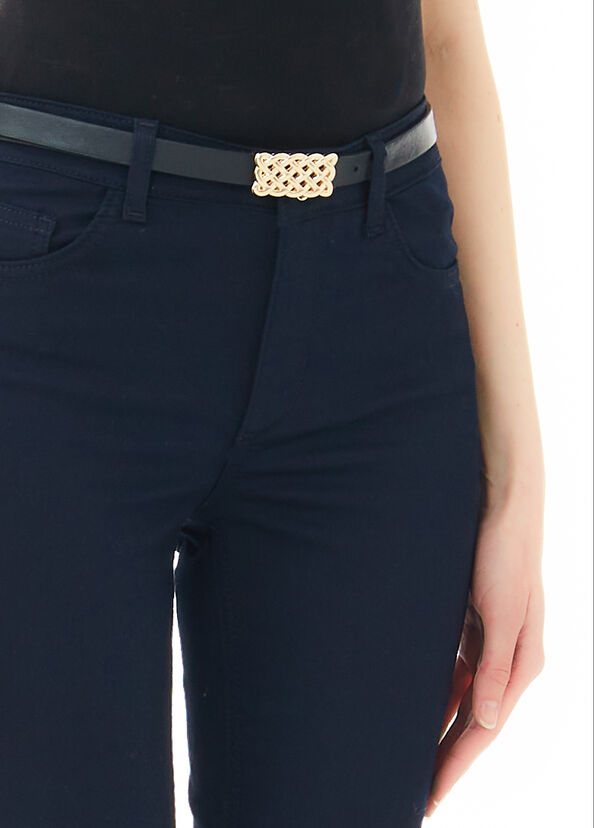 Liu Jo Pantaloni Skinny Bottom Up