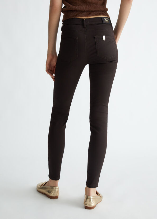 Liu Jo Pantaloni Skinny Bottom Up